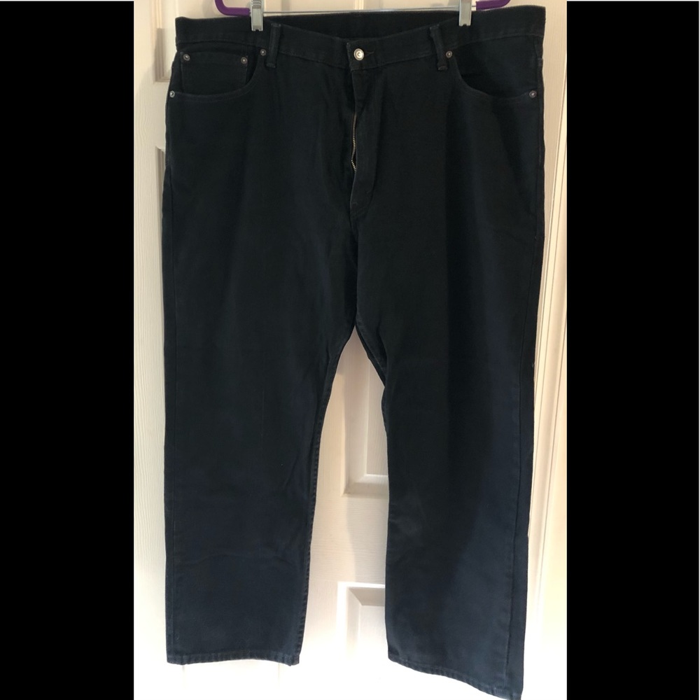 Black Levi jeans, 505, great condition, 46x32